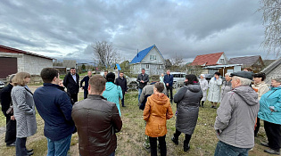 Глава города Эдуард Неганов, в минувший четверг, встретился с жителям ТОС «Новый»